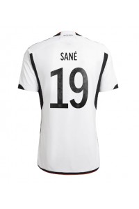 Fotbalové Dres Německo Leroy Sane #19 Domácí Oblečení MS 2022 Krátký Rukáv